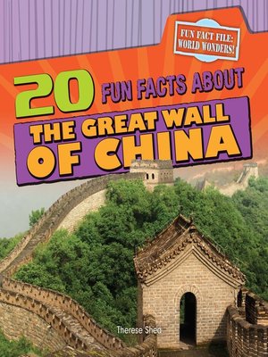 cover image of 20 Fun Facts About the Great Wall of China
